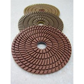 3-trins polering af granit, sten, marmor (tr eller vd)